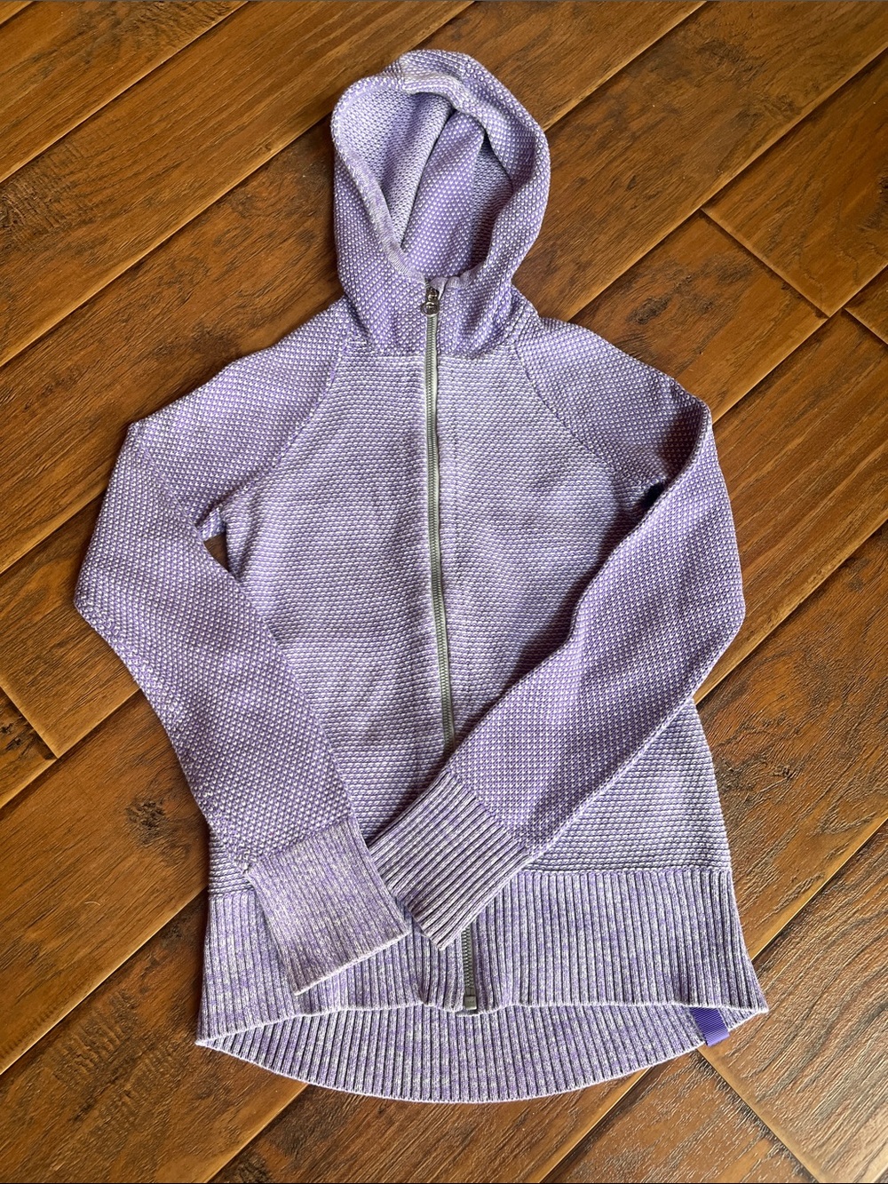 Ivivva Lilac Zip-Up Hoodie Sweater